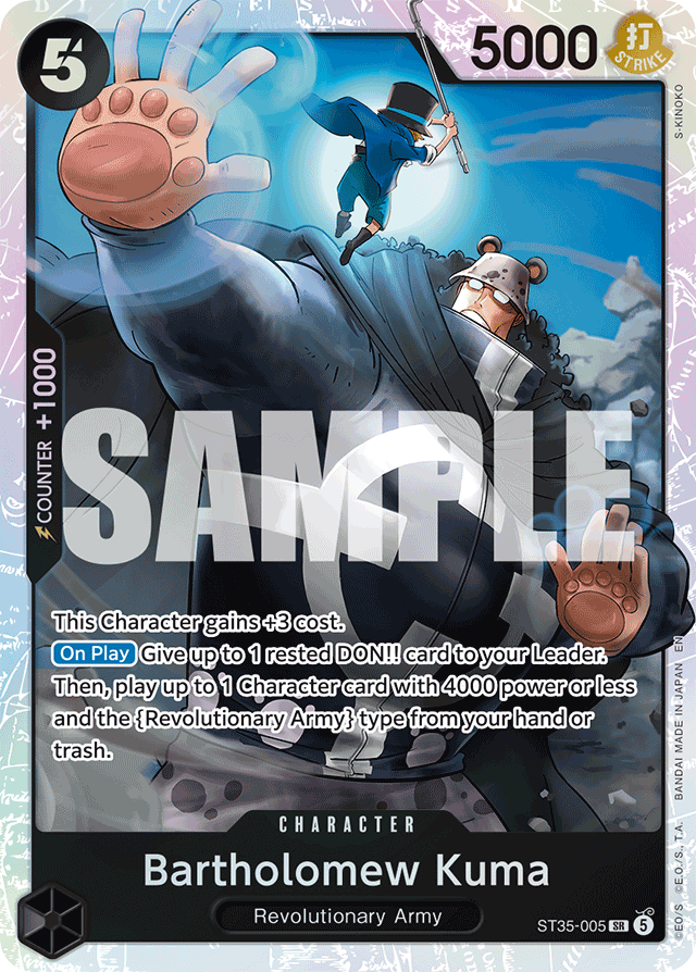 Starter Deck 35: Red/Black Sabo