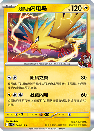 Team Rocket's Zapdos