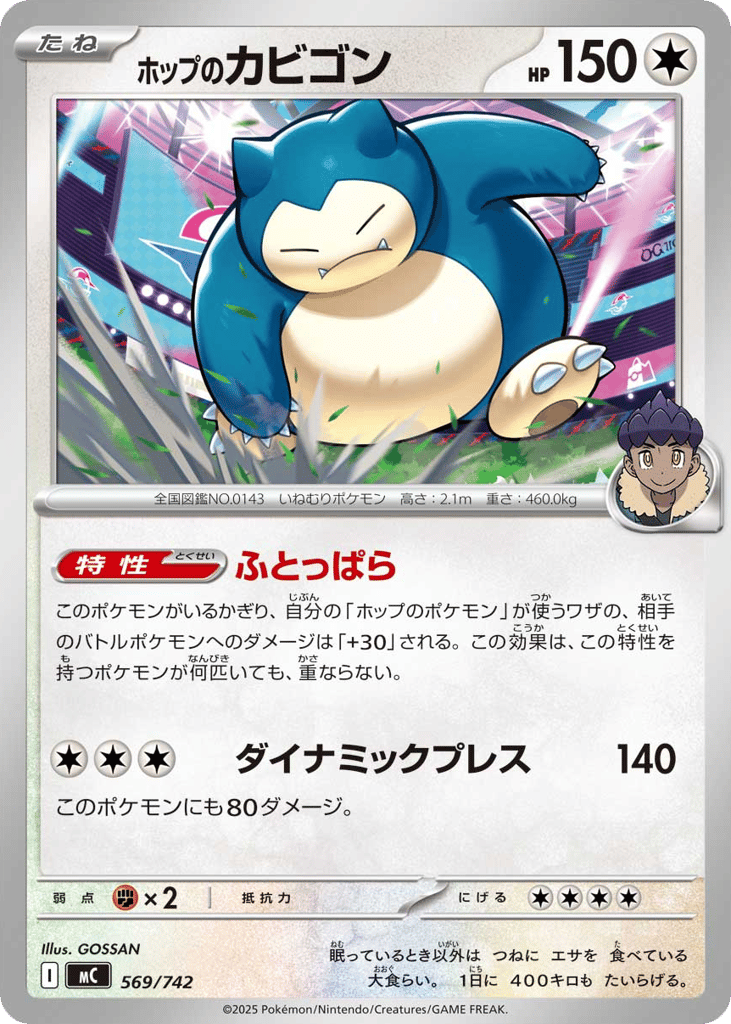 Hop's Snorlax [Mirror Holo]