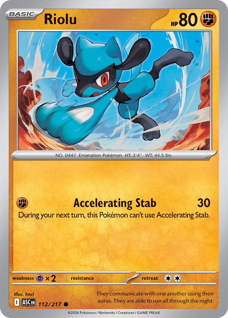 Riolu [Reverse Holo]