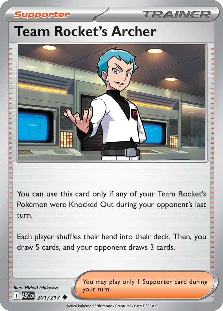 Team Rocket's Archer [Reverse Holo]