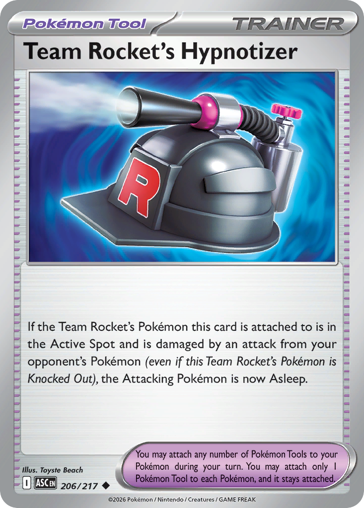 Team Rocket's Hypnotizer [Reverse Holo]