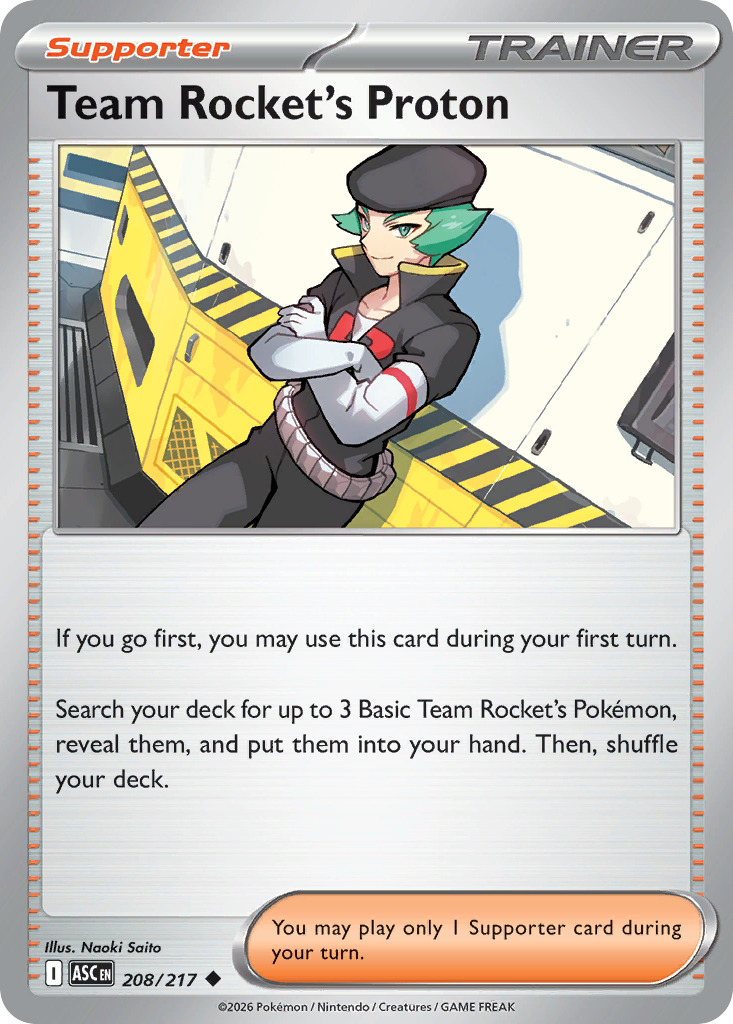 Team Rocket's Proton [Reverse Holo]
