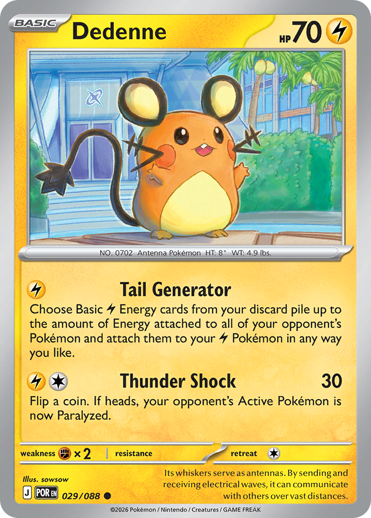 Dedenne [Reverse Holo]