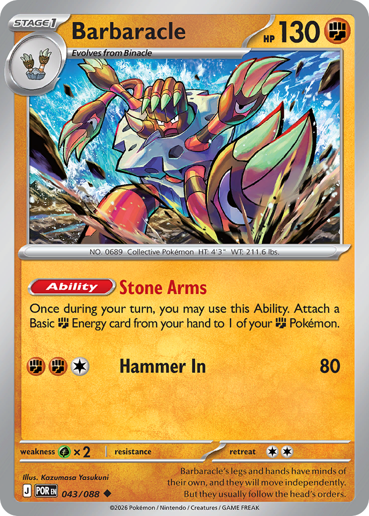 Barbaracle [Reverse Holo]