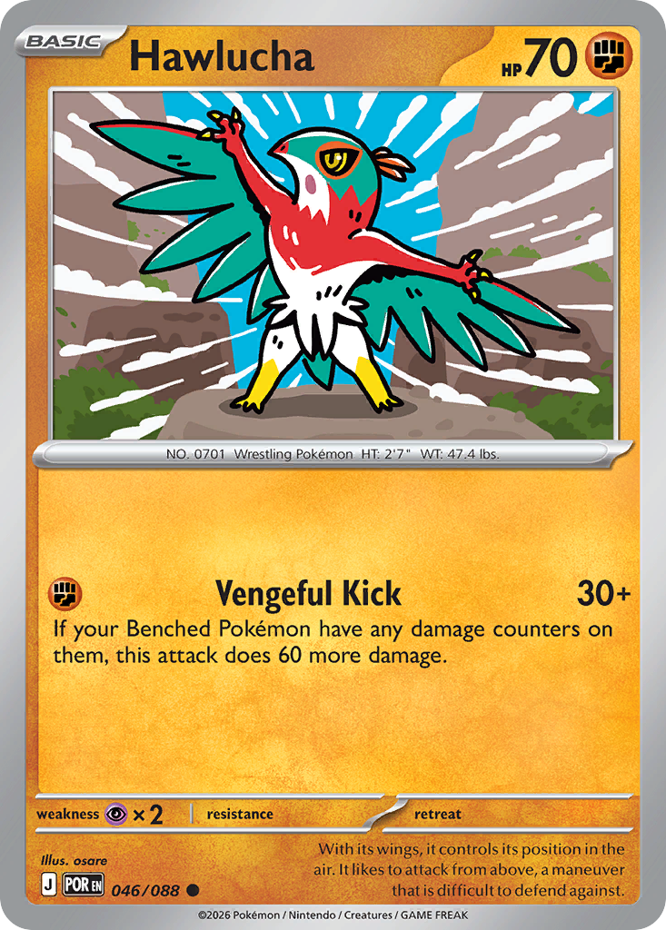 Hawlucha [Reverse Holo]