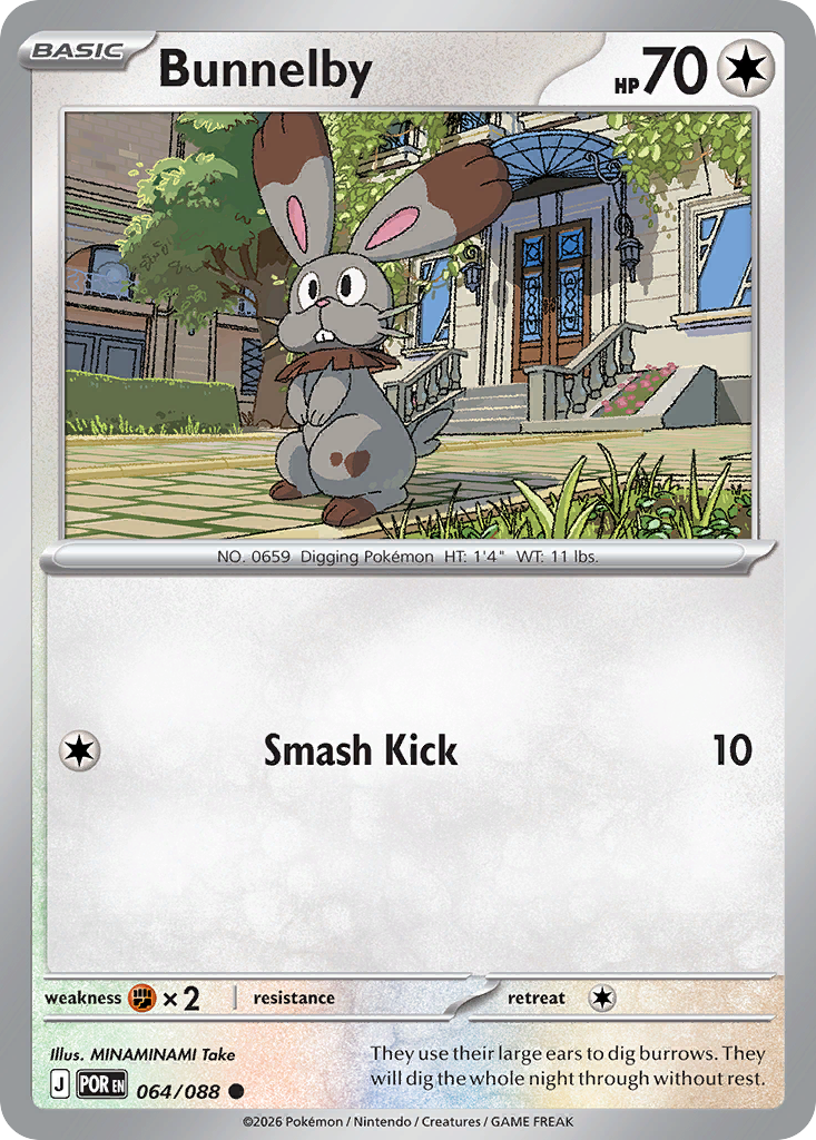 Bunnelby [Reverse Holo]