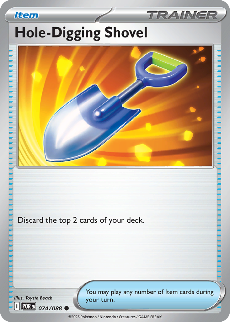 Hole-Digging Shovel [Reverse Holo]