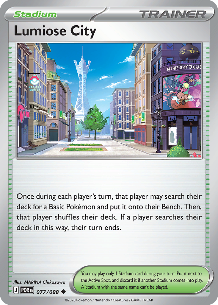 Lumiose City [Reverse Holo]