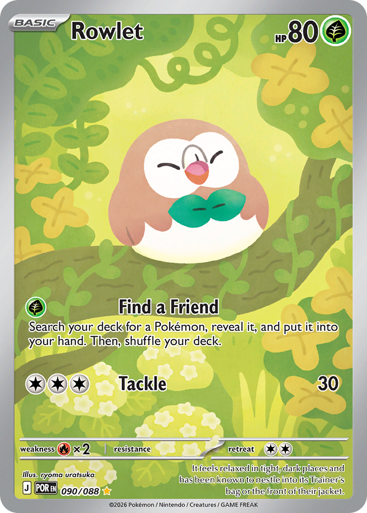 Rowlet #090/088 Price - Perfect Order | Pack Magik