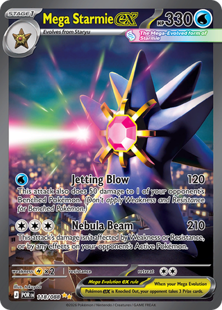 Mega Starmie ex — Perfect Order