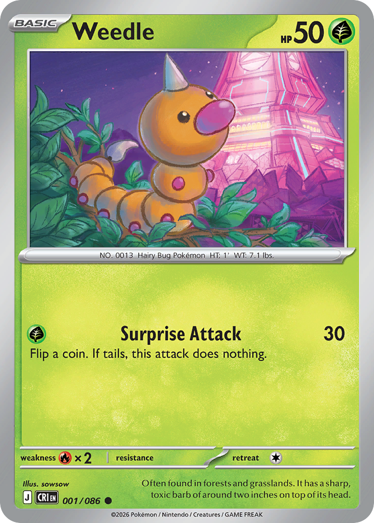 Weedle Price - Chaos Rising | Pack Magik