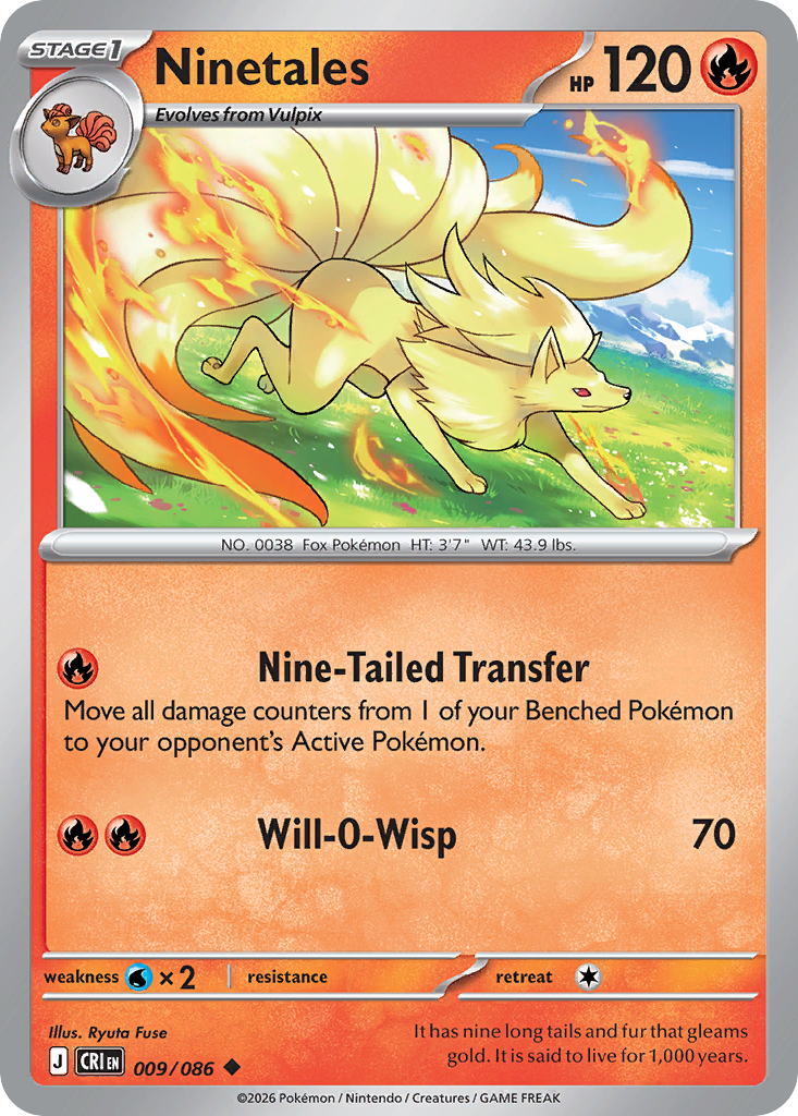 Ninetales [Reverse Holo]