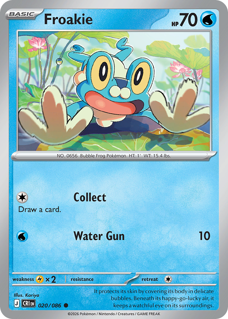 Froakie [Reverse Holo]