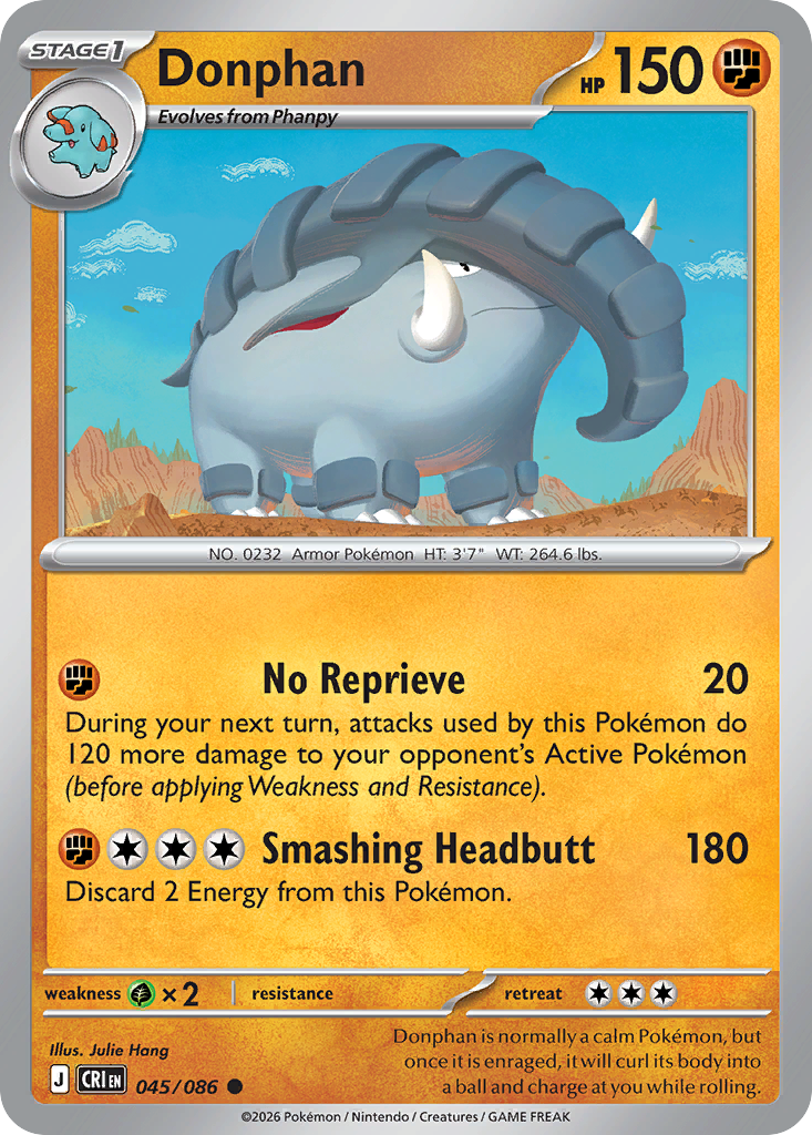Donphan [Reverse Holo]