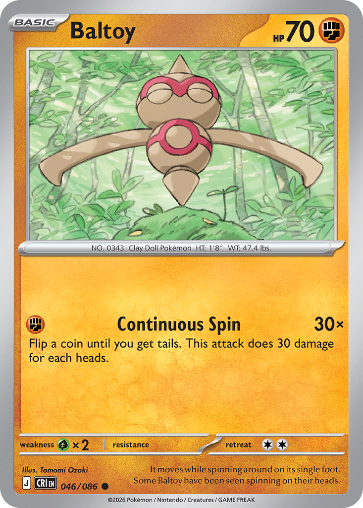 Baltoy [Reverse Holo]