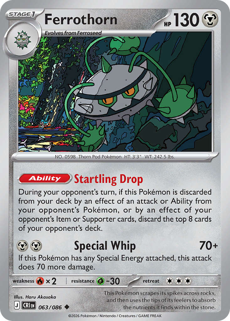 Ferrothorn [Reverse Holo]