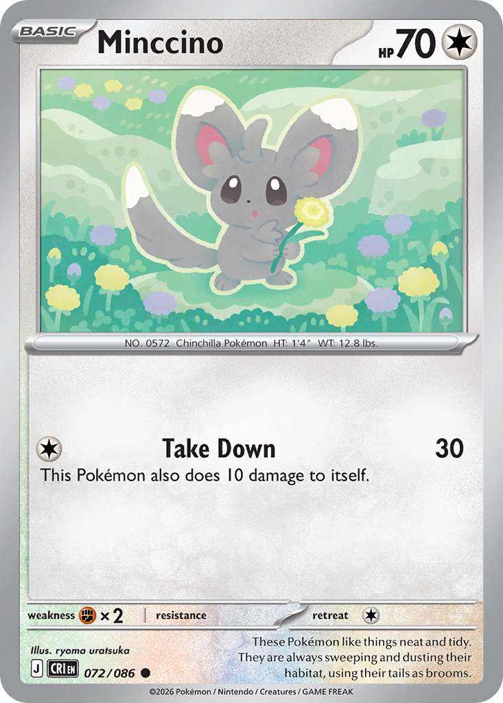 Minccino [Reverse Holo]