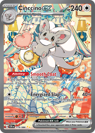 Cinccino ex — Chaos Rising
