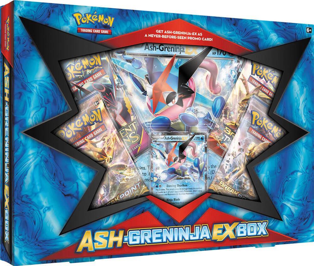 Ash Greninja EX Collection Box
