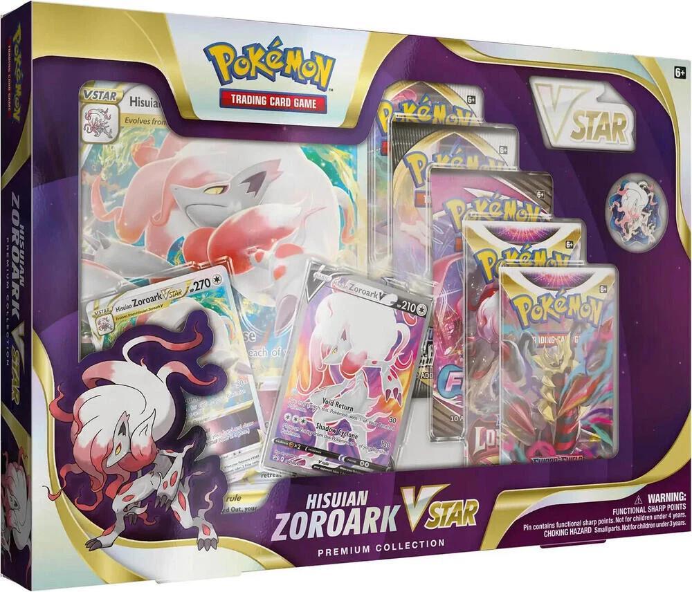 Hisuian Zoroark VSTAR Premium Collection Box