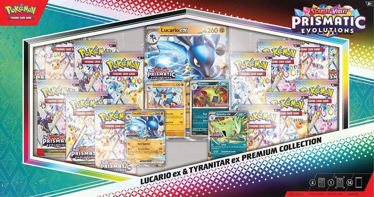 Lucario Ex & Tyranitar Ex Premium Collection