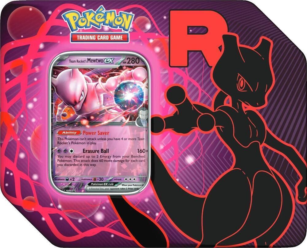 Team Rocket Tin: Mewtwo Ex
