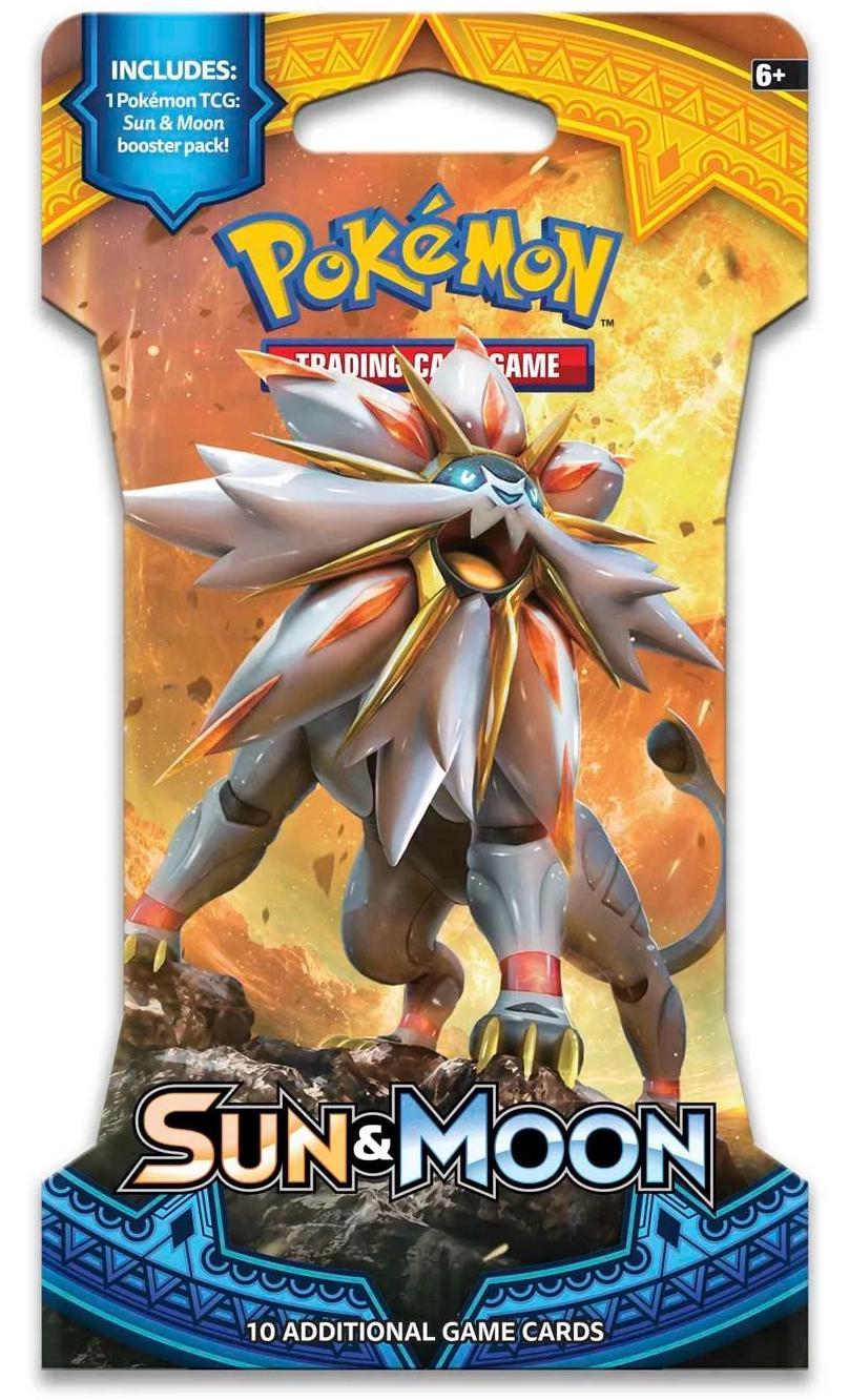 Sun & Moon Sleeved Booster Pack