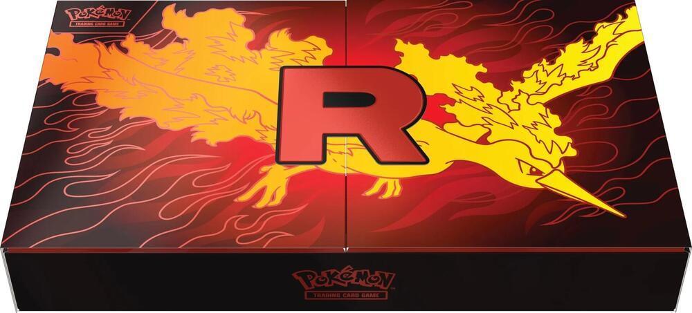 Team Rocket's Moltres Ex Ultra Premium Collection Box