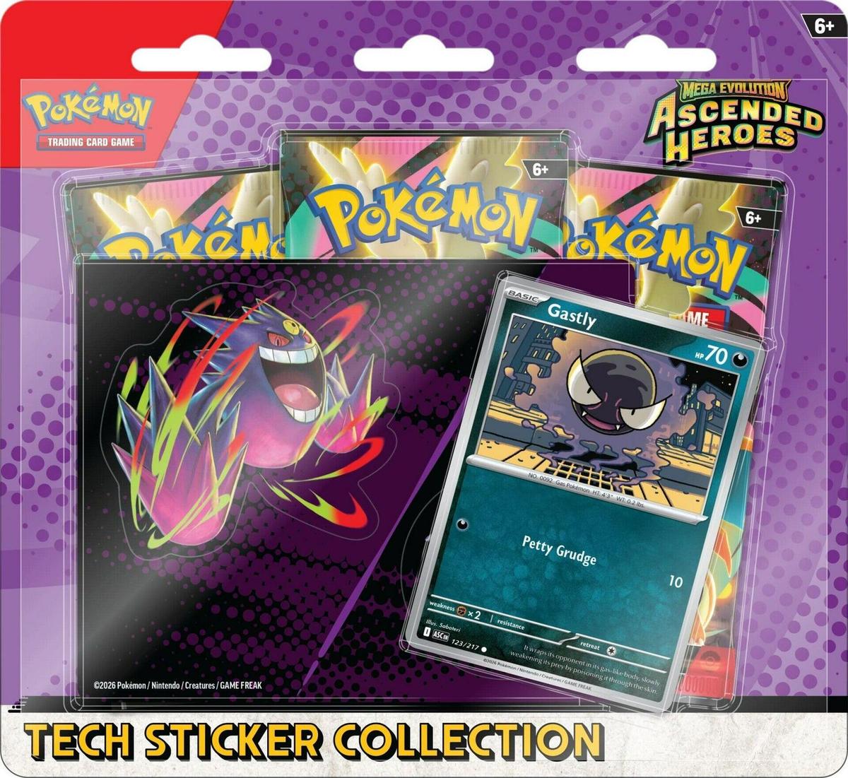 Tech Sticker Collection: Gastly