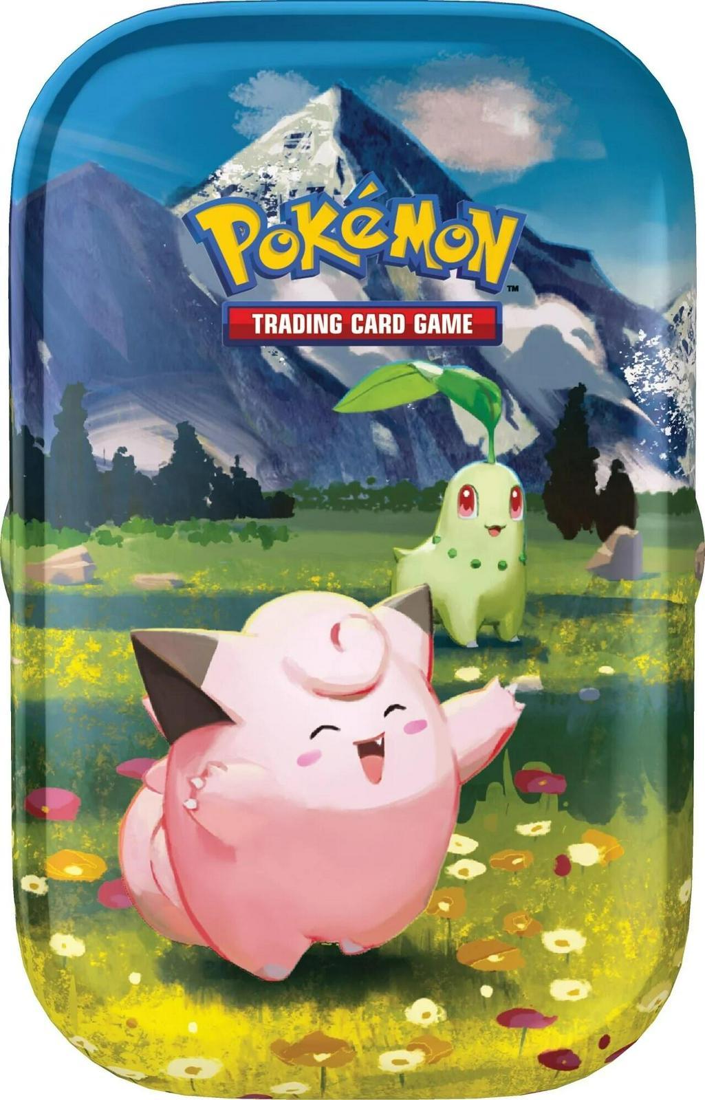 Mini Tin: Clefairy & Chikorita