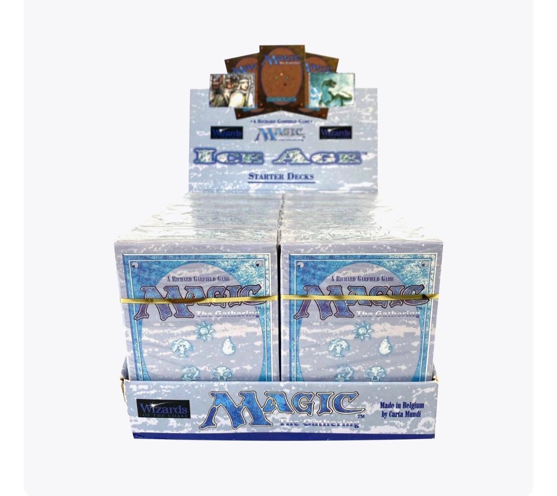 Ice Age Starter Deck Display Sealed Box Of 10
