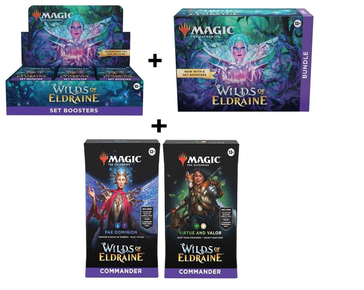 Wilds of Eldraine Commander Booster Box