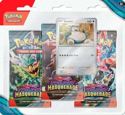 3 Pack Blister [Snorlax]