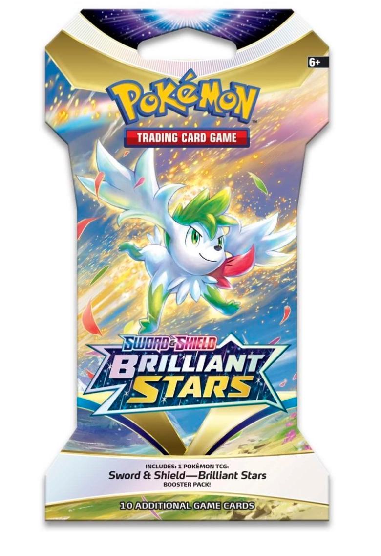 Brilliant Stars Sleeved Booster Pack
