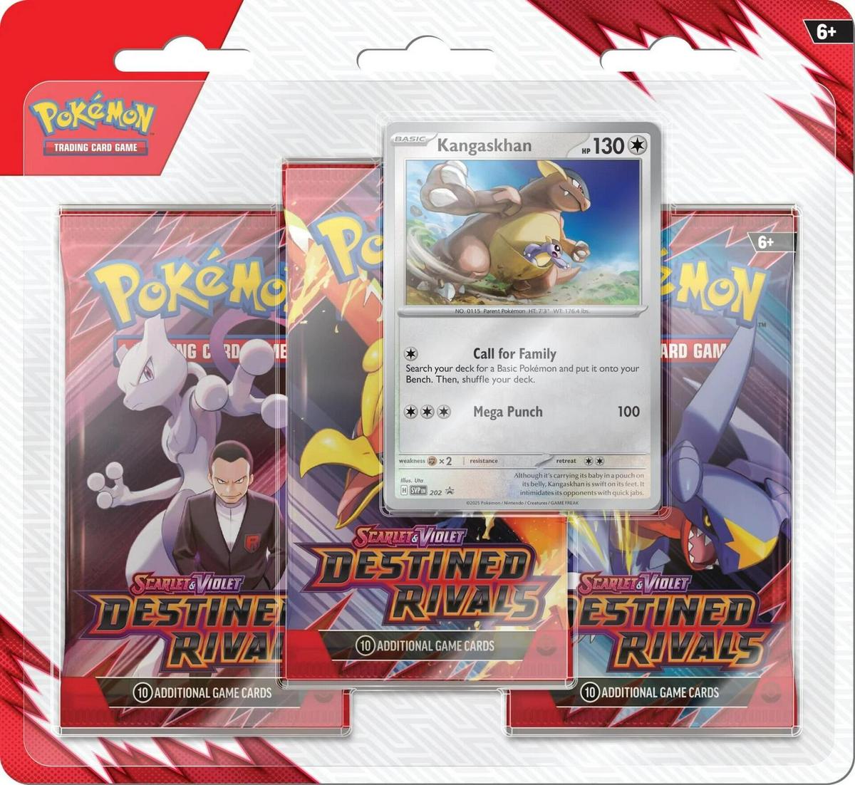 3 Pack Blister: Kangaskhan