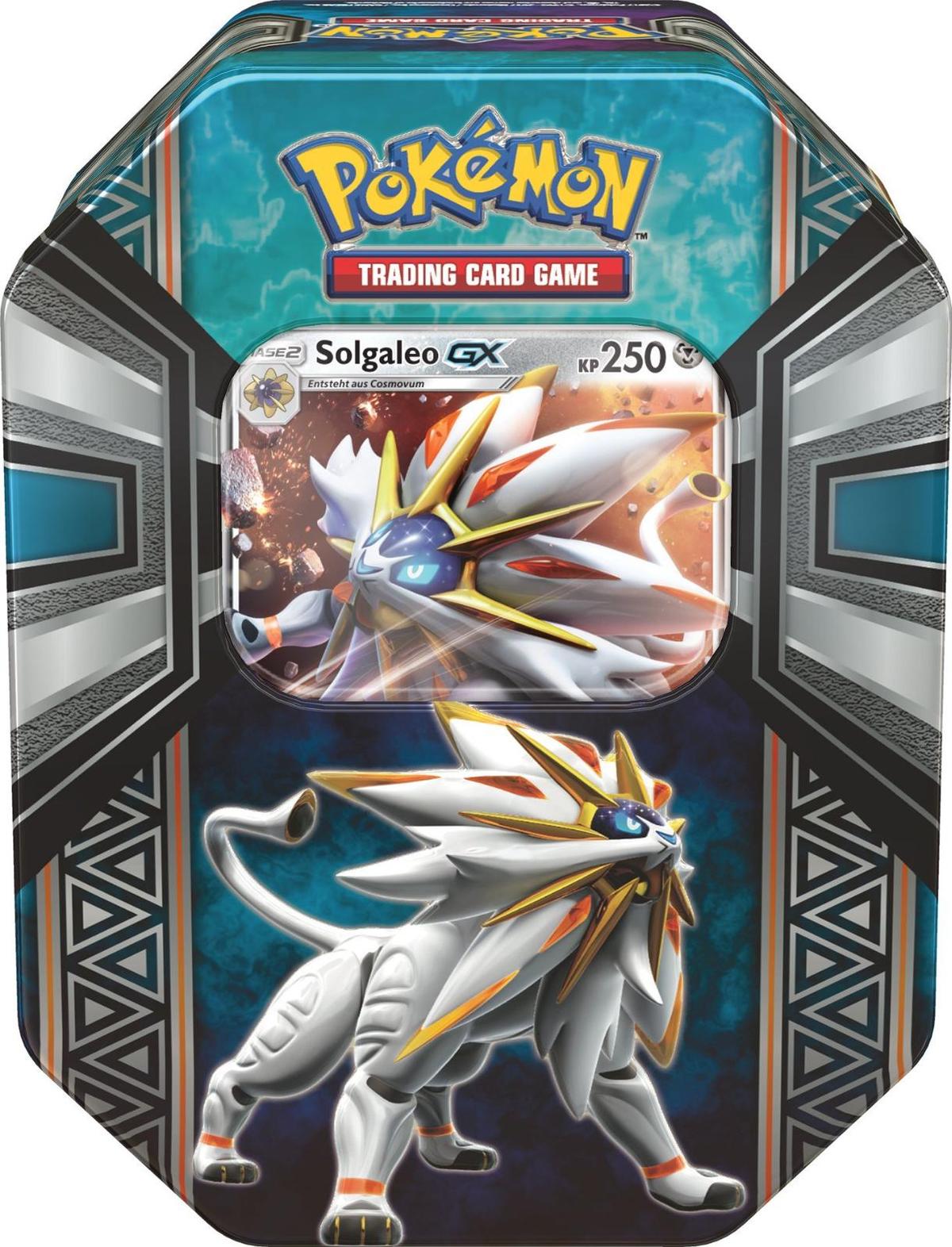 Legends Of Alola Solgaleo GX Tin