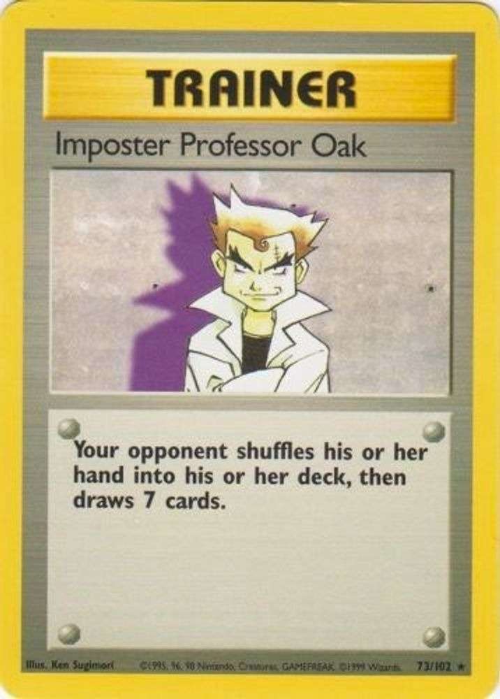 Impostor Professor Oak