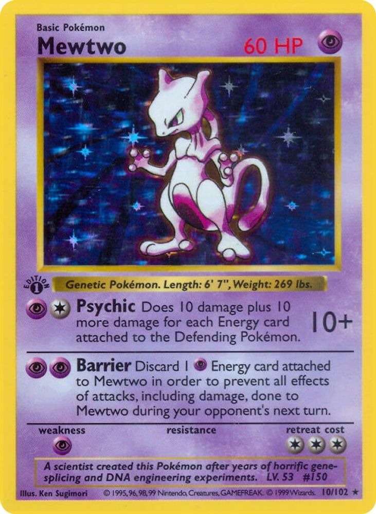 Mewtwo [Shadowless]