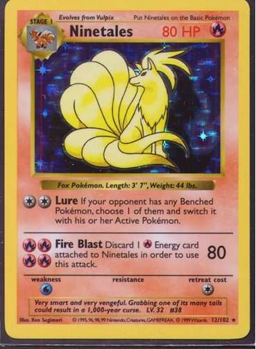 Ninetales [Shadowless]