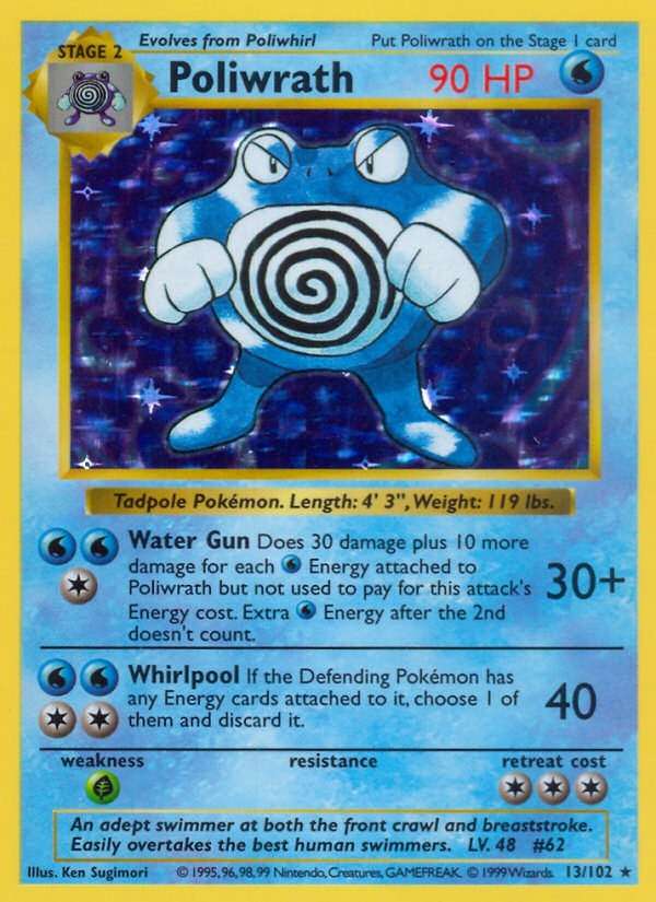 Poliwrath [Shadowless]