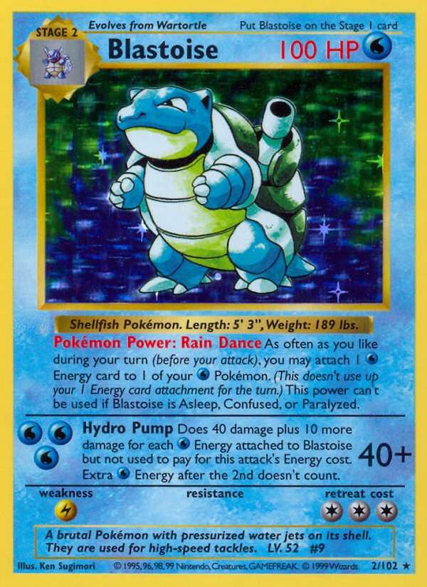 Blastoise [Shadowless]