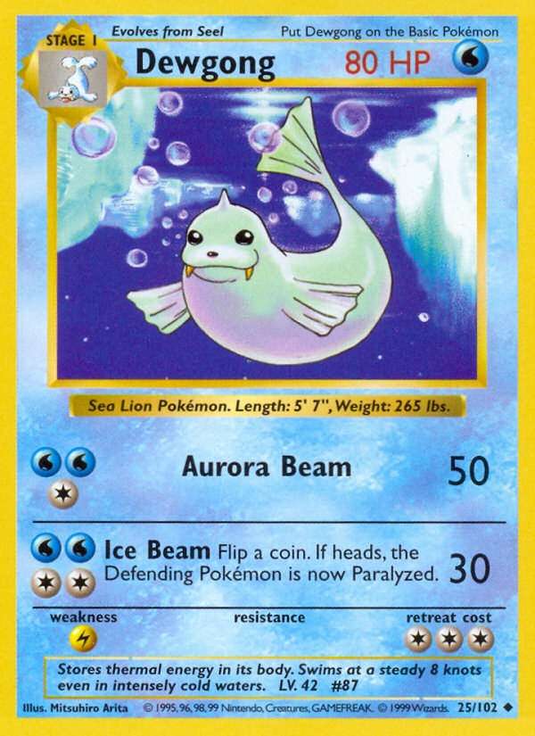 Dewgong [Shadowless]