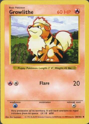 Growlithe [Shadowless]