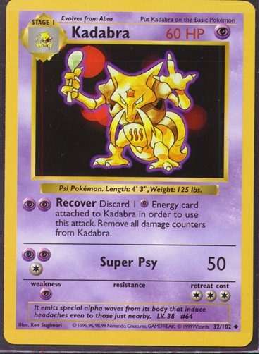 Kadabra [Shadowless]