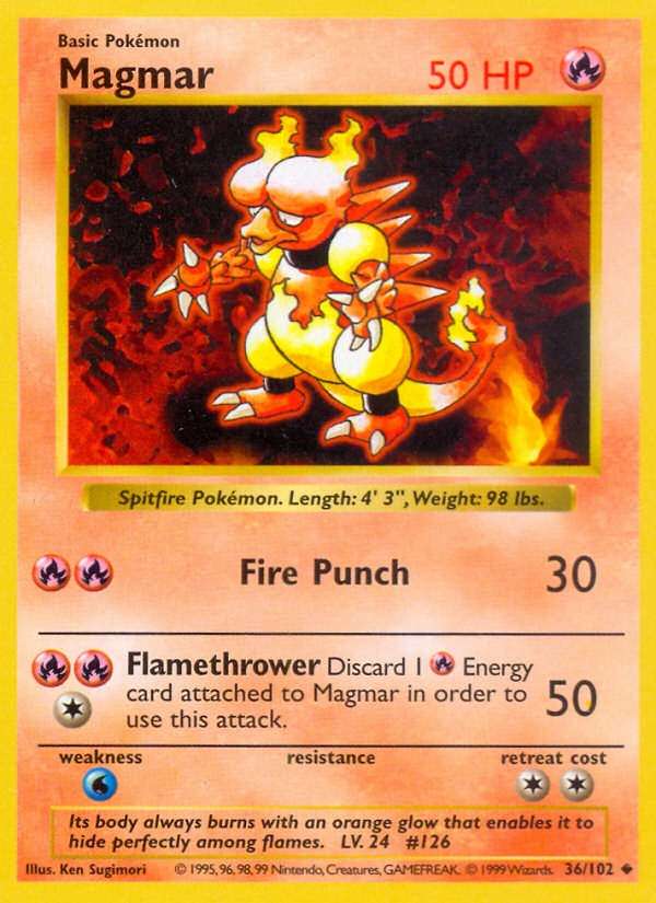 Magmar [Shadowless]