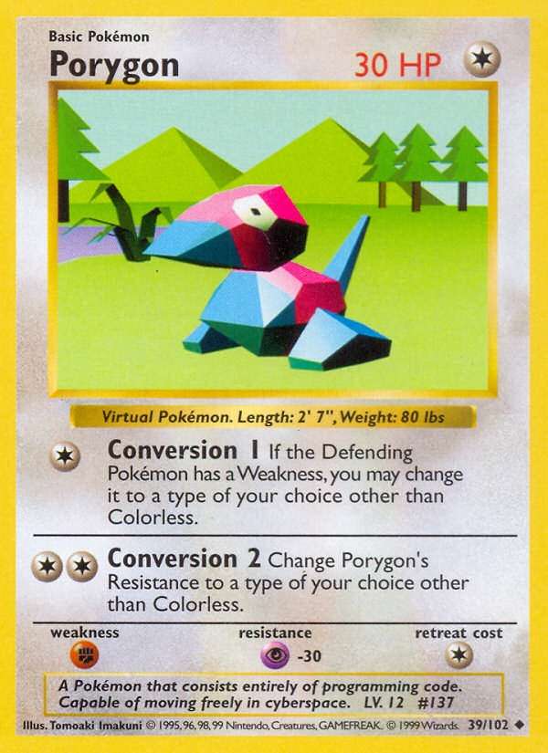 Porygon [Shadowless]