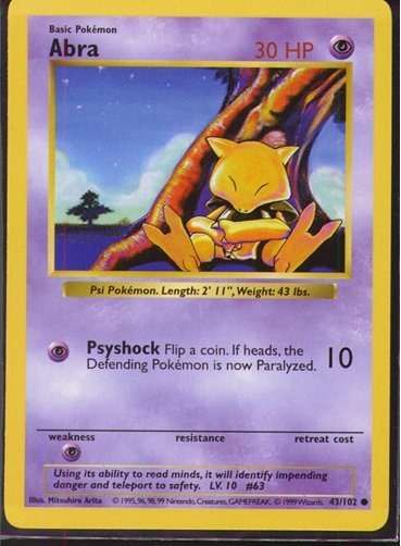 Abra [Shadowless]