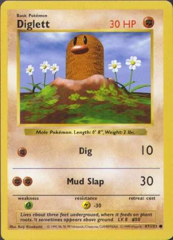 Diglett [Shadowless]