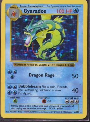 Gyarados [Shadowless]